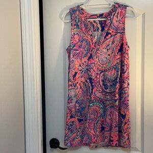 Lilly PulitzerVibrant Paisley Sleeveless Dress